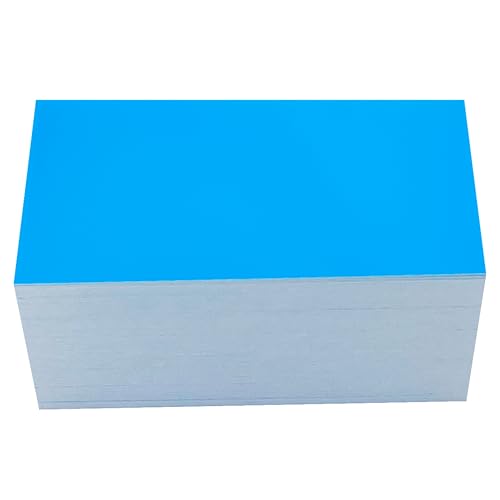 Thank You Cards for Small Businesses - Pack of 100, Sky Blue