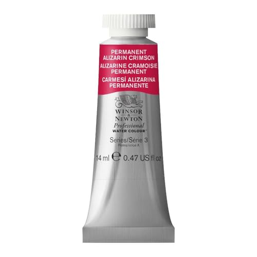 Winsor & Newton Professional Watercolor, 14ml Tube - Permanent Alizarin Crimson