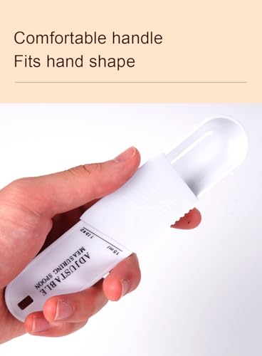 Adjustable Measuring Spoon with 5 Scales for Baking & Cooking