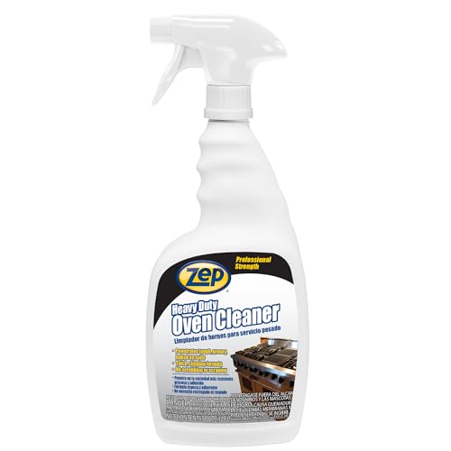 Zep Heavy Duty Oven and Grill Cleaner - 32 oz Thick-Clinging Formula