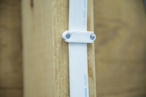 Gardner Bender 3/4 in. Plastic Cable Staples, 575 Pack, White
