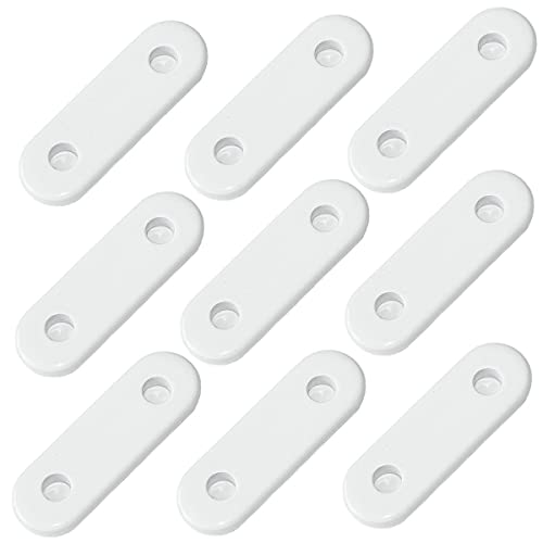 10 Pcs White Curtain Pendant Weights - 28g Each for Stability