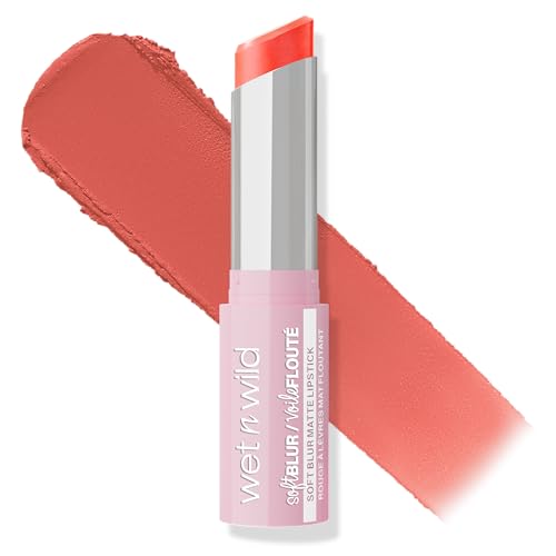 wet n wild Soft Blur Matte Lipstick - Apricot Smoothie