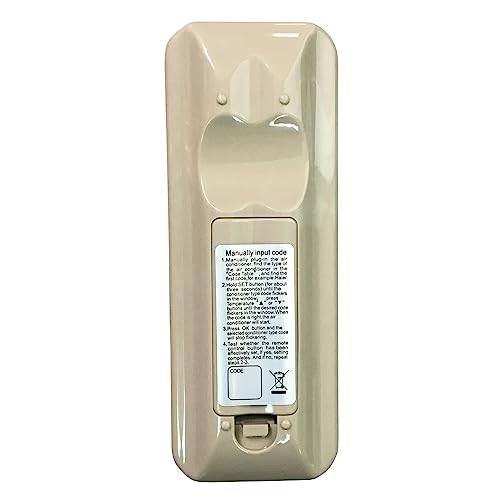 Kassionel Universal Air Conditioner Remote Control - Compatible with 1000+ Brands