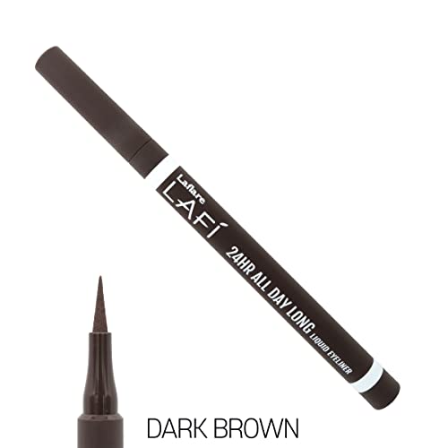 Laflare Liquid Eyeliner - Waterproof & Smudgeproof Dark Brown