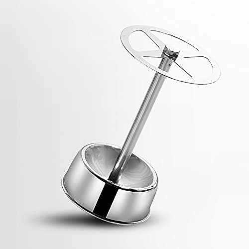 Stainless Steel Toothbrush Holder Stand with 4 Slots Bathroom Organizer