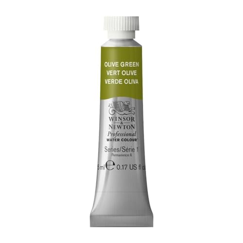 Winsor & Newton Professional Watercolor 5ml Tube - Olive Green