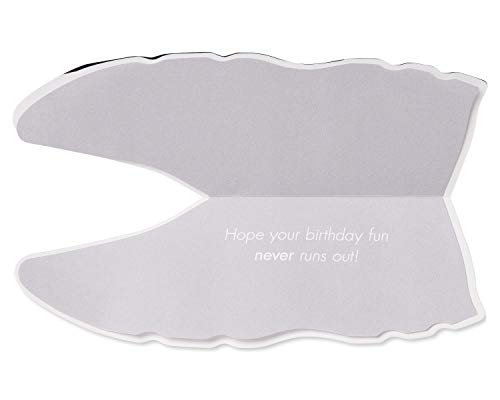 Papyrus Birthday Card - Fun Never Runs Out Sneaker Design