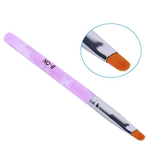 7-Piece UV Gel Nail Art Brush and Acrylic Painting Tool Kit