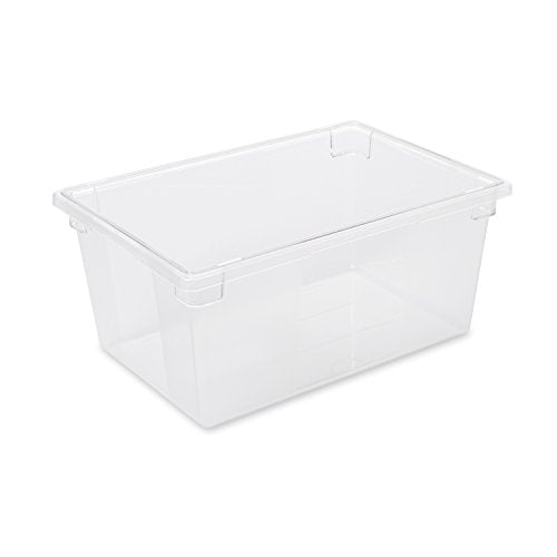 Rubbermaid Commercial 16.5 Gallon Polycarbonate Food Storage Tote, Clear