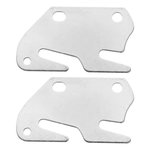 Wood Bed Rail Bracket Connector - 2pcs Heavy Duty Hinge