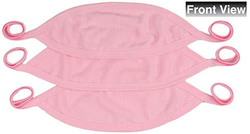 ToBeInStyle Newborn Baby Belly Binder - 3 Pack, Pink, One Size