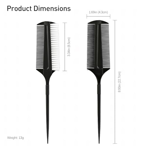 Kootinn 2Pcs Professional Hair Coloring Comb Set - Ergonomic Dye Tool
