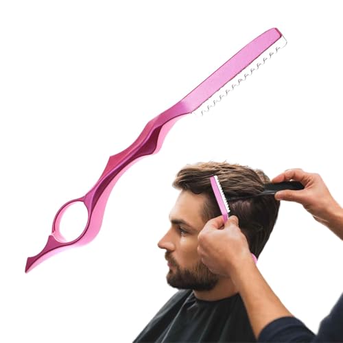 Hair Styling Razor and Thinning Comb for Professional Salon and Home Use