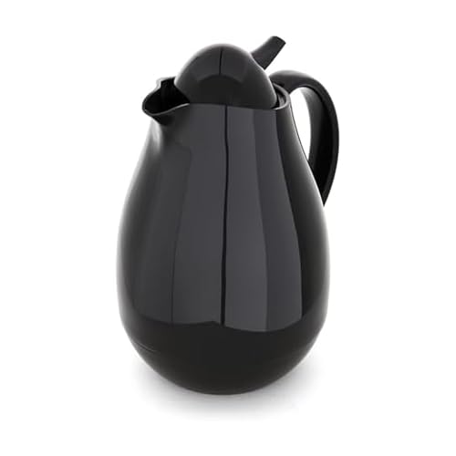 Copco Insulated Chloe Carafe, Large Capacity For Serving, 1 Quart, Black