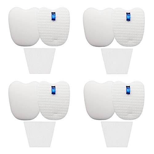 Lemige 4-Pack Vacuum Filter Replacement for Shark Rocket HV322 HV343AMZ