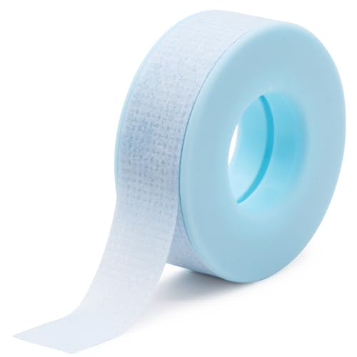 Embagol Blue Silicone Lash Tape for Eyelash Extensions, Waterproof & Hypoallergenic