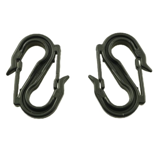 10PCS Heavy Duty S-Shaped Double Ended Hooks for Canopies & Tarps