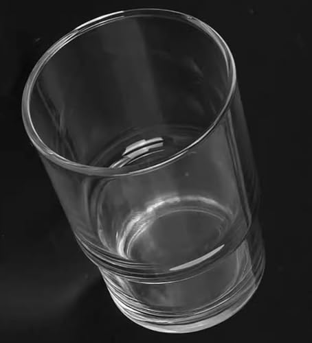 Transparent Bathroom Tumbler Cup for Toothbrush & Makeup Brushes