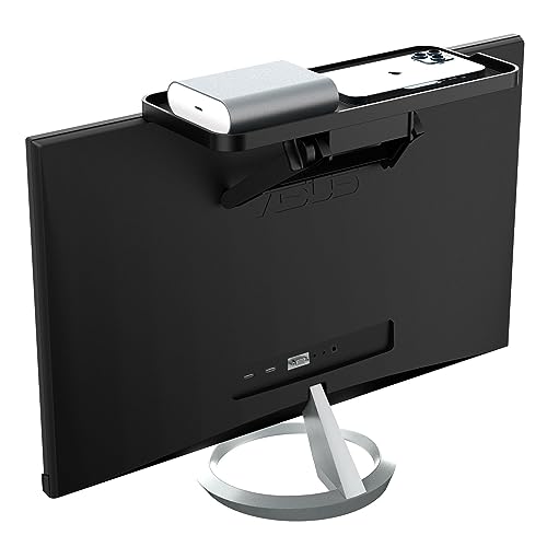 Adjustable TV Top Shelf Monitor Storage Mount for Media Boxes & Speakers