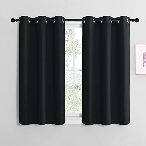 NICETOWN Blackout Curtains for Bedroom - 29"W x 36"L, 2 Panel Set