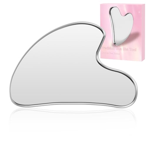 Stainless Steel Gua Sha Facial Tool for Face and Body Sculpting