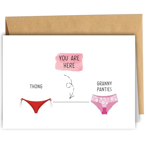 Funny Birthday Card for Women - Snarky Gift for Mom, Sister, Wife