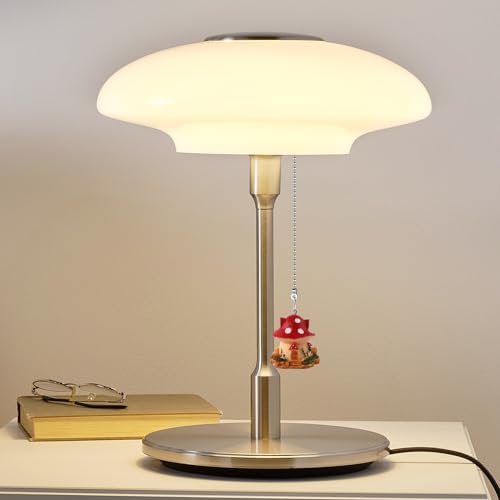 Mushroom House Ceiling Fan Pull Chain - Cute Decorative 12in Beaded Extender for Kids Room