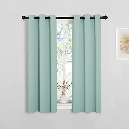 NICETOWN Blackout Curtains for Bedroom - 29" x 40" 2 Panels, Light-Blocking, Noise-Reducing, Energy-Efficient