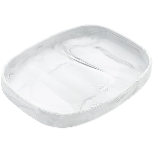 Bumkins Silicone Suction Tray for Toddlers - Marble A6 - Non-Slip Dish