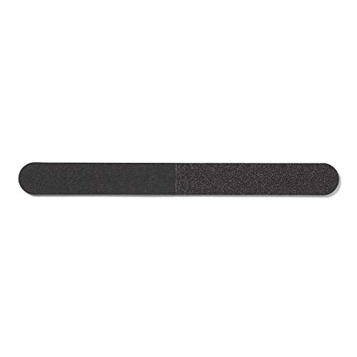 Beauty Secrets 4-Way Black Nail File - Coarse to Extra-Fine