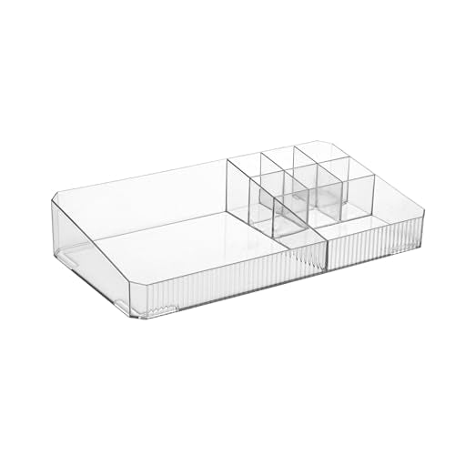 Stackable Acrylic Storage Drawers - 1 Drawer Organizer for Makeup