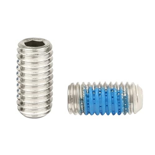 30 PCS 8mm Stainless Steel Flat Pedal Pin Upgrade Kit, Used As Replacement Pedal Pins on Kids¡¯ MTB Pedals, Mountain Bicycle Pedal Pin Kit for Mountain Bike Pedals Crankbrothers Pedals