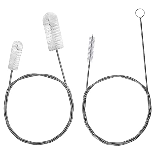 65" Flexible Drain Cleaning Brush - Set of 1 for Pipes & Drains