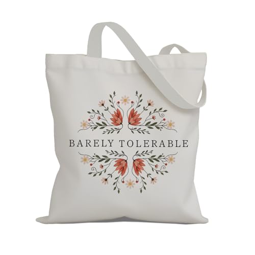 Literary Canvas Tote Bag - Perfect Gift for Book Lovers
