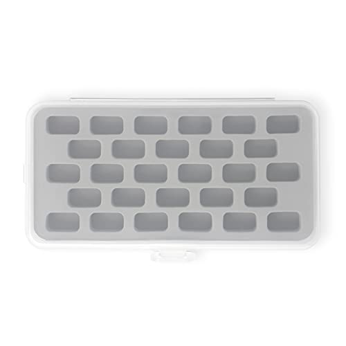 Dritz Bobbin Box for Sewing Machines - Holds 28 Bobbins