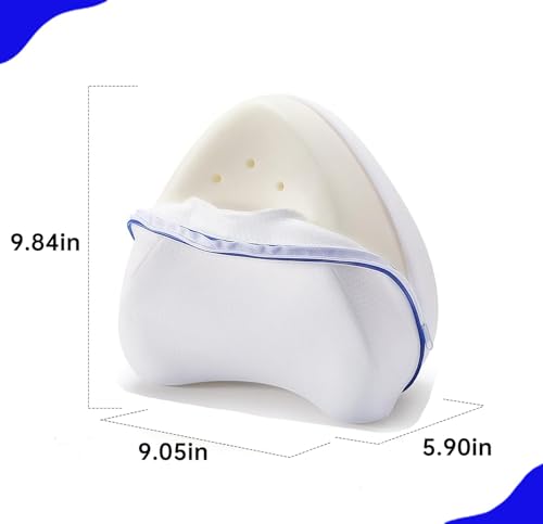 Contour Legacy Knee Pillow Cover - White Replacement Case Only