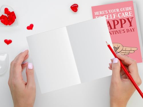 Sarcastic Galentine's Day Card for Best Friend with Envelope