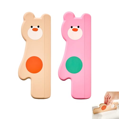 Portable Silicone Bear Squeegee Set - Multi-Use Kitchen & Window Cleaner