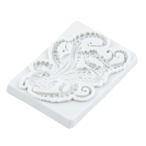 Octopus Silicone Mold for Fondant, Cake Decorating, and Candy