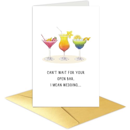 Funny Wedding Card – Hilarious Engagement & Bridal Shower Card