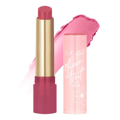 L.A. Girl Sheer Tint Lip Balm - Sheer Rose Hydrating Lip Treatment