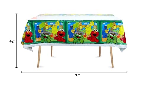 2 Pack Disposable Birthday Party Tablecloths - 70" x 42"