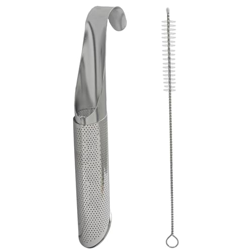 OSVJE Stainless Steel Tea Diffuser with Cleaning Brush - 1 Pack