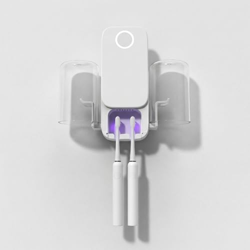 UV Toothbrush Sanitizer Holder with Drying Fan - Sanitizer-Solo