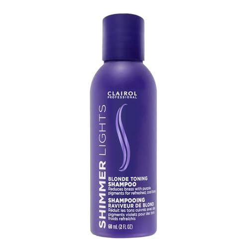 Clairol Professional Shimmer Lights Purple Shampoo for Blonde and Gray Hair