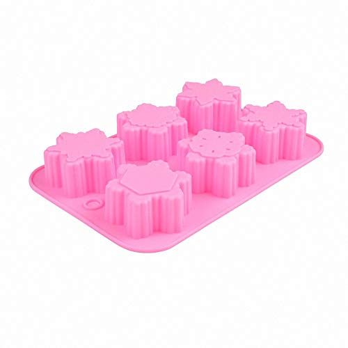 Christmas Snowflake Silicone Mold Tray for DIY Baking Chocolate Candies