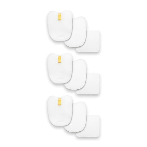 Nispira Post-Motor Foam Filter Set for Shark DuoClean Vacuums (3 Pack)