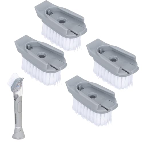 Dish Brush Refills for Scrub Daddy Dish Wand, 2-Pack Replacement Heads