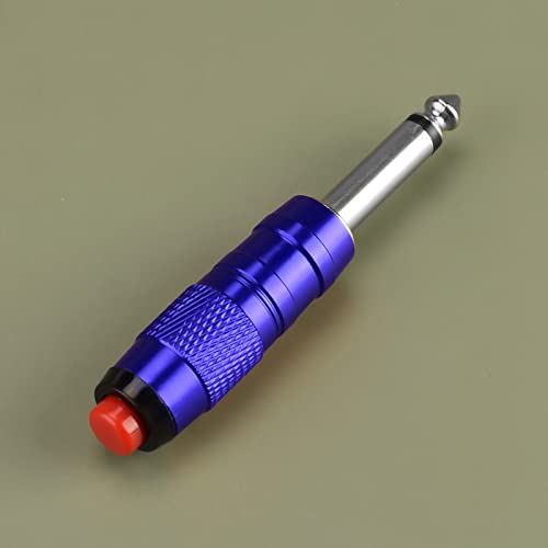 ATOMUS Cordless Tattoo Foot Pedal Switch - Lightweight Alloy Controller (Blue)
